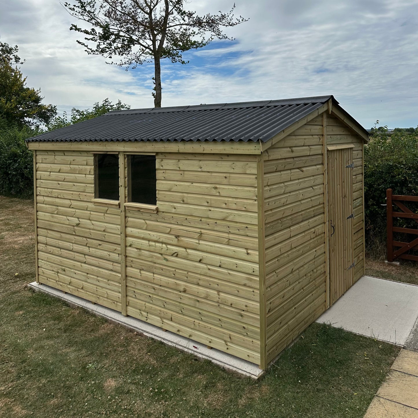 Heavy Duty Apex Shed