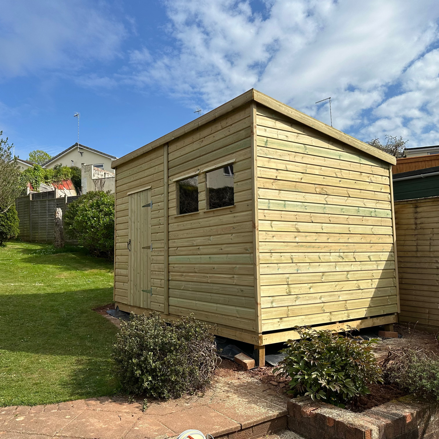 Heavy Duty Pent Shed