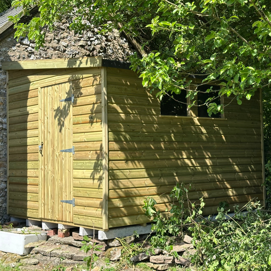 Heavy Duty Pent Shed