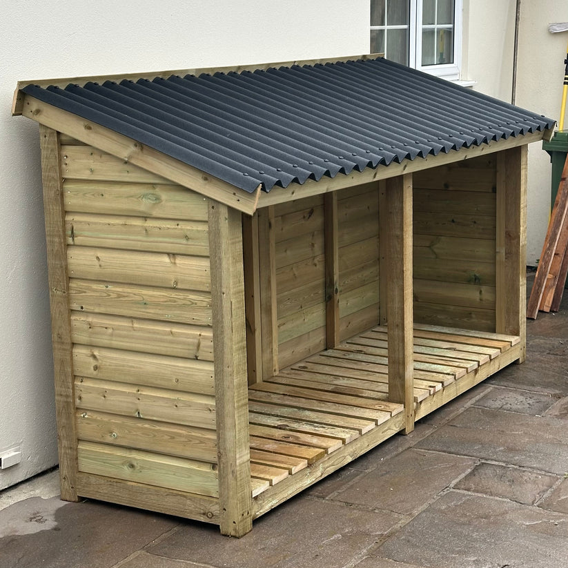 Log Store – Wallace Garden Buildings